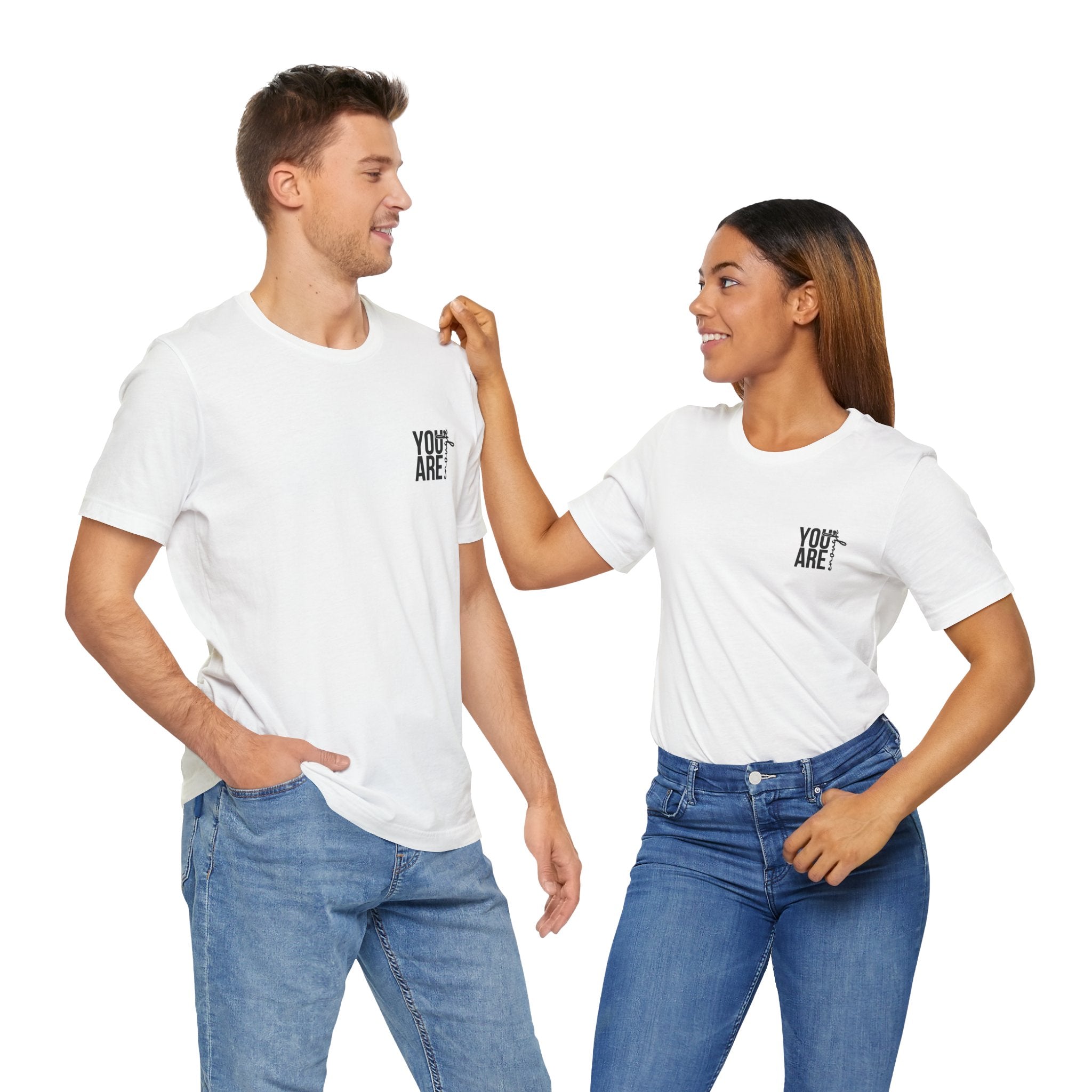 Unisex Graphic Tee with Inspirational Quote, Casual Fashion, Perfect Gift for Birthdays, Relaxed Fit T-Shirt, Everyday Wear