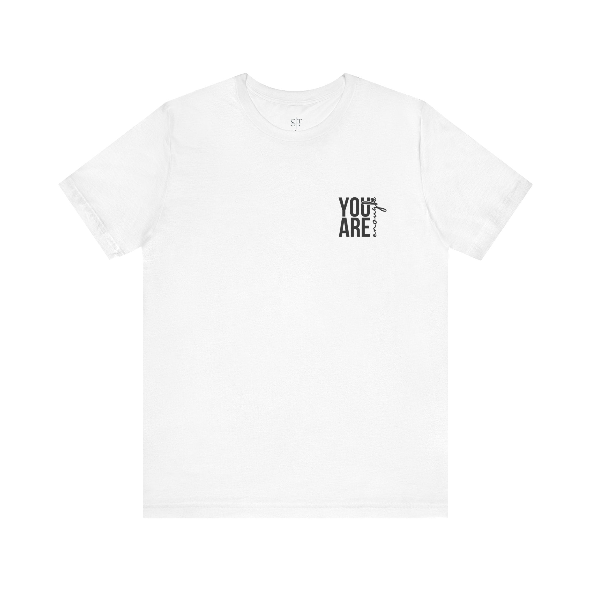 Unisex Graphic Tee with Inspirational Quote, Casual Fashion, Perfect Gift for Birthdays, Relaxed Fit T-Shirt, Everyday Wear